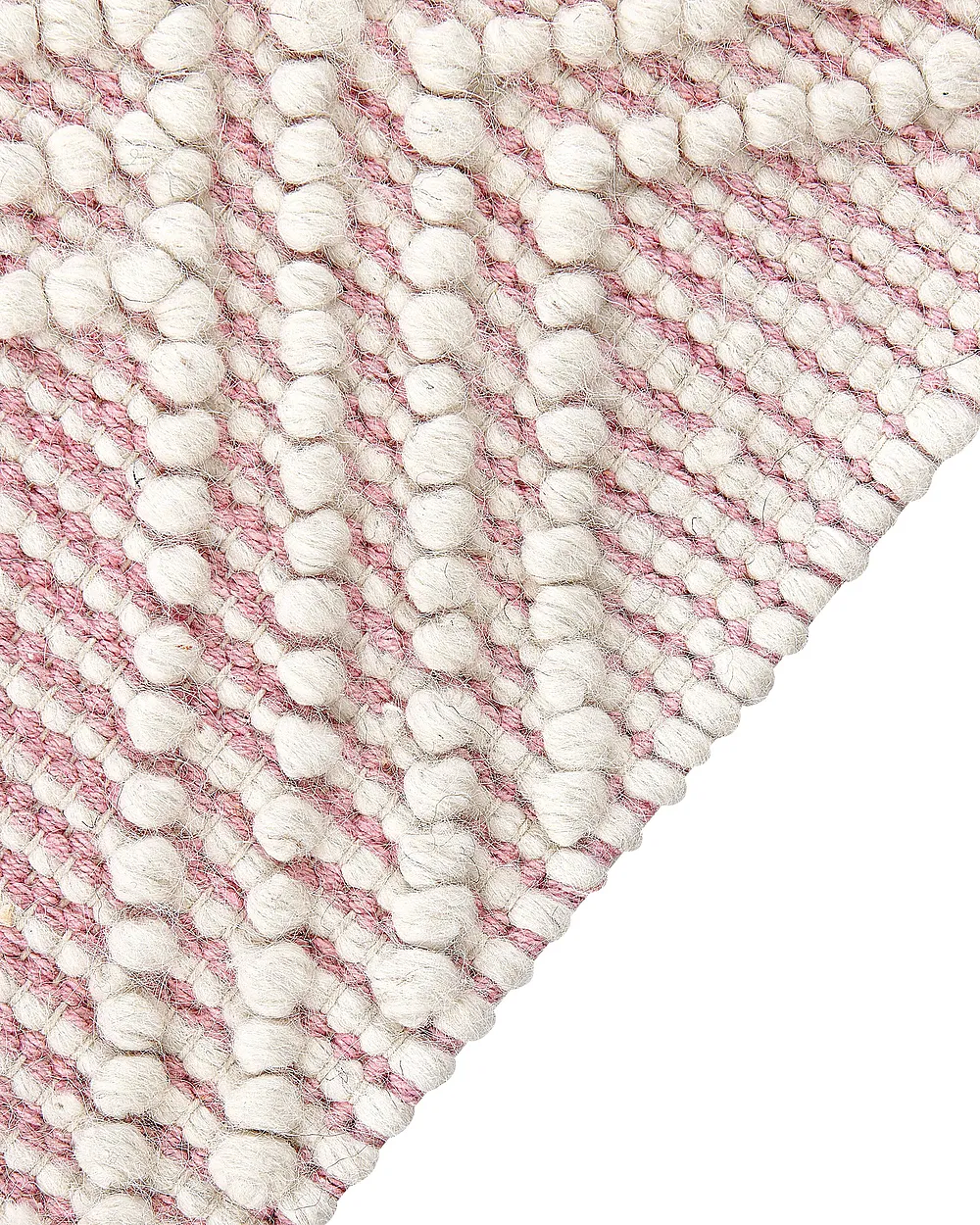 Rug ADANA Pink 200 x 300 cm Wool_856173