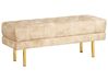 Polsterbank ROSEVILLE Samtstoff Beige