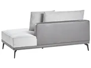 Corner Sofa 3 Seater MYKEN Fabric Light Grey Right Hand_952086