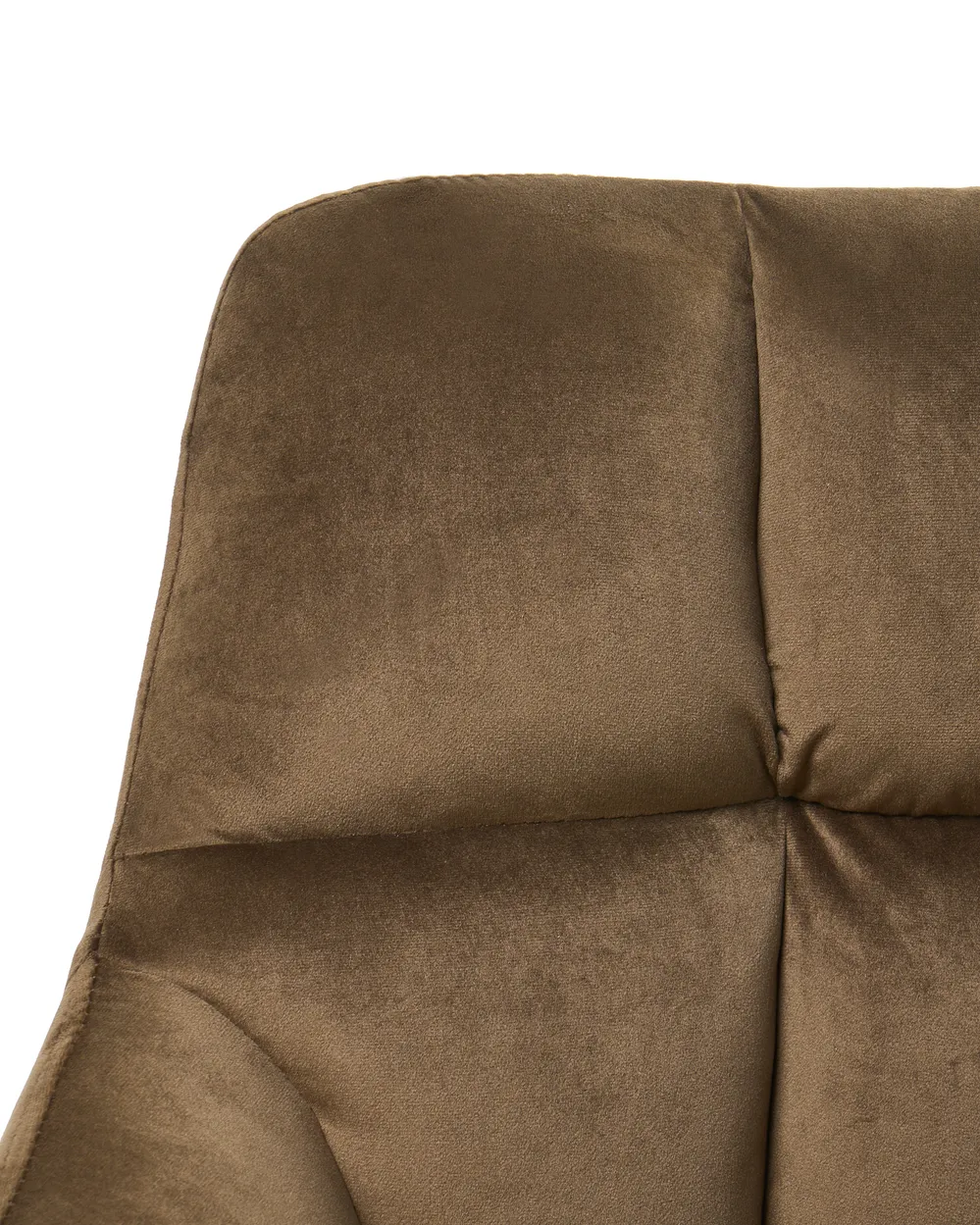 Desk Chair PALMDALE Velvet Brown_1010252