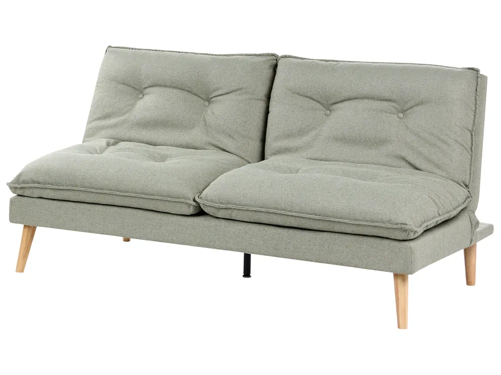Schlafsofa 3-Sitzer YILA Stoff Grün_1056264