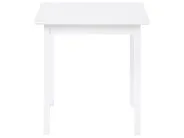 Esstisch VERITAS Weiß 75 cm 75 cm Kiefernholz_1070932