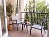 Bistro Set TAVOLETO Metal Grey