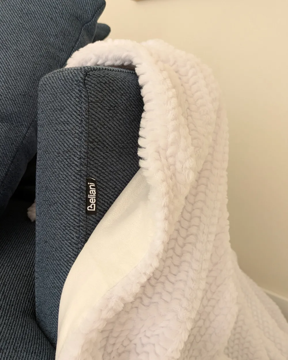 Kuscheldecke BJAS 200 x 220 cm Weiß_973374