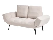 Sofa Bed 2 Seater BREKKE Boucle Off-White_1068007