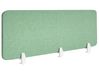 Schreibtischtrennwand SPLIT 180 x 50 cm Grün
