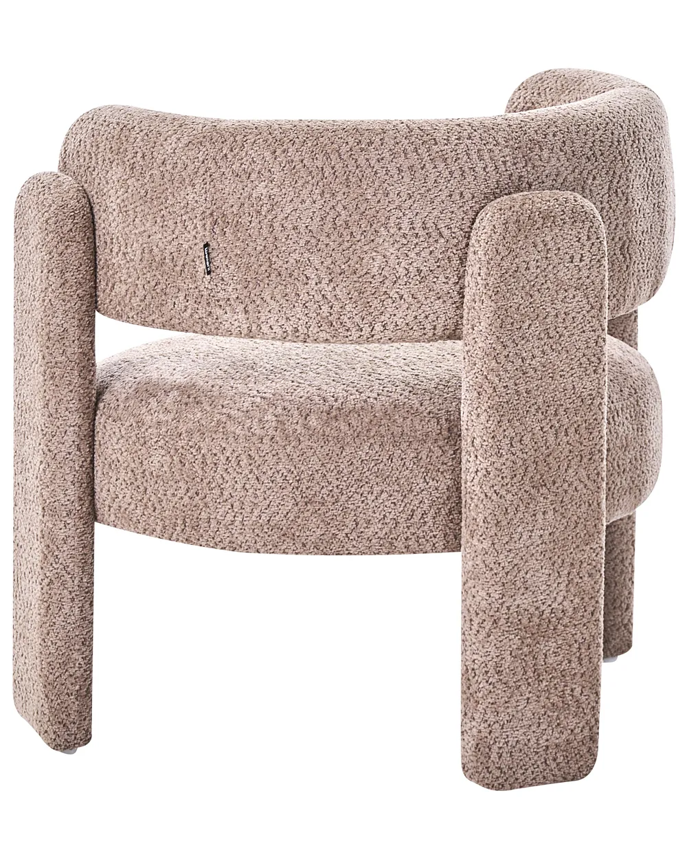 Sessel BUREA Chenillegewebe Taupe_1061076