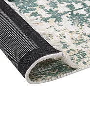 Rug BOYALI Light Beige 80 x 150 cm Viscose_836761