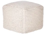 Pouf DAMAN Baumwolle Hellbeige_886852