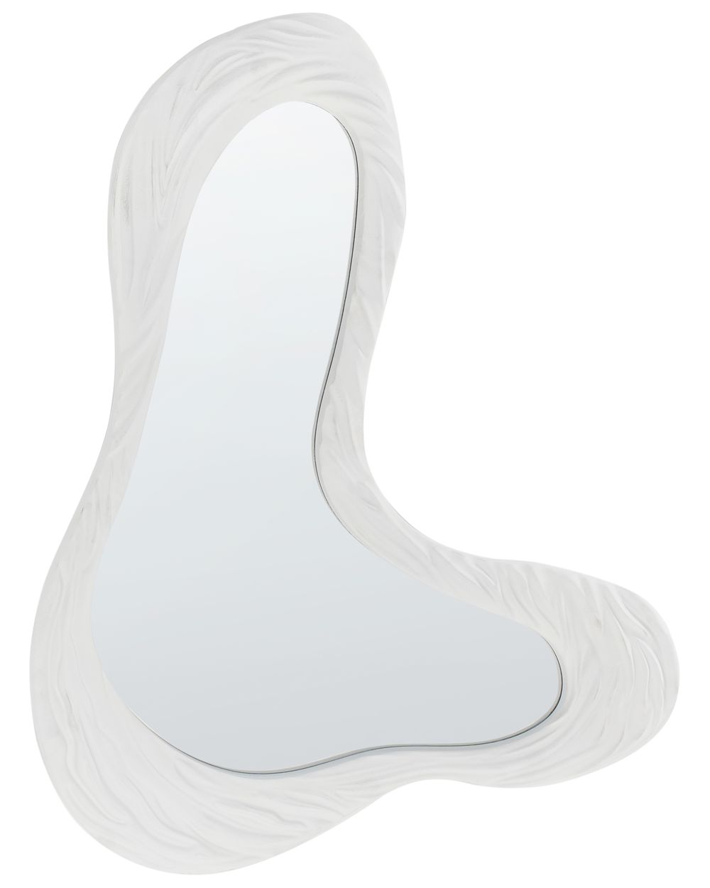 Wandspiegel GUICLAN 61 cm 83 cm Wit