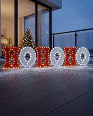 Outdoor Decoration LED GRENVIK 40 cm White Red_950409