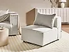 Sesselmodul AXEBO Bouclé Cremeweiß