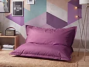 Bean Bag Cover FUZZY 140 cm 180 cm Purple_1168857