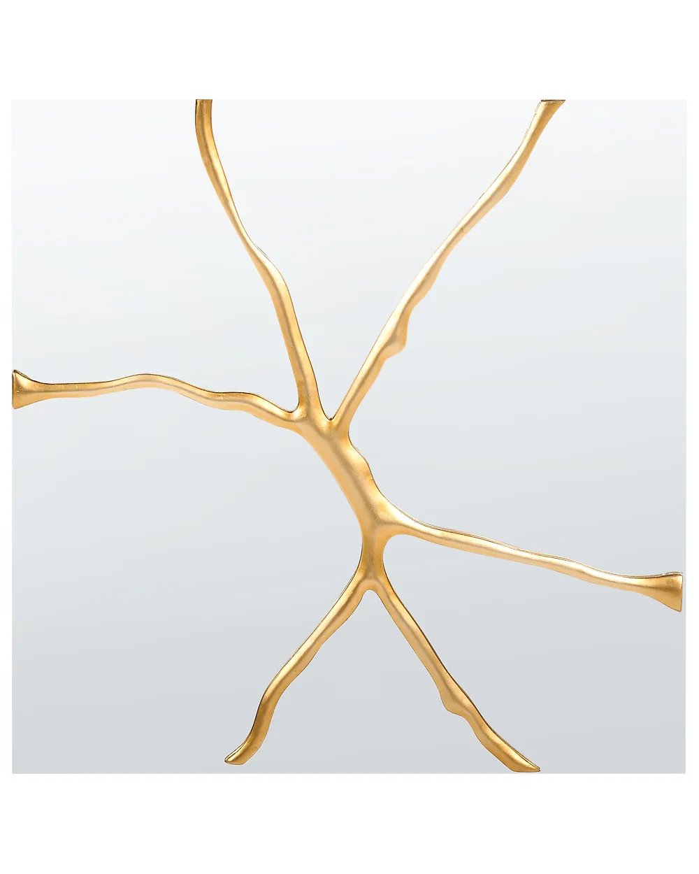 Wandspiegel COOLE 80 cm x 80 cm Goud