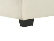 Corner Sofa Bed 3 Seater ROMEDAL Fabric Beige Left Hand_748937