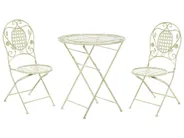 Bistro Set klappbar BIVIO Metall Hellgrün_806653