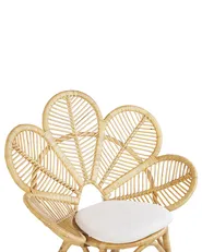 Pfauenstühle 2er Set FLORENTINE Rattan Naturfarben_793688