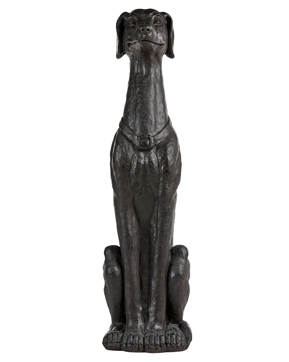 Garden Statue CHART Dog Graphite Grey_1151759