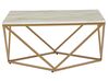 Coffee Table MALIBU Marble/ Gold
