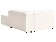 Modul Ecksofa 5-Sitzer ARDAL Bouclé Cremeweiß rechtsseitig_908650