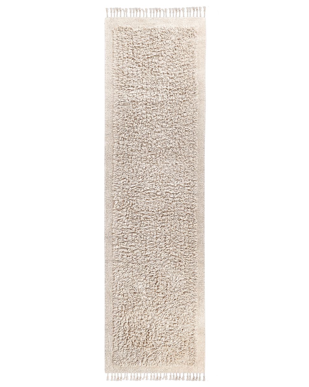 Tepi BITLIS Svijetlo bež 80 x 300 cm Pamuk