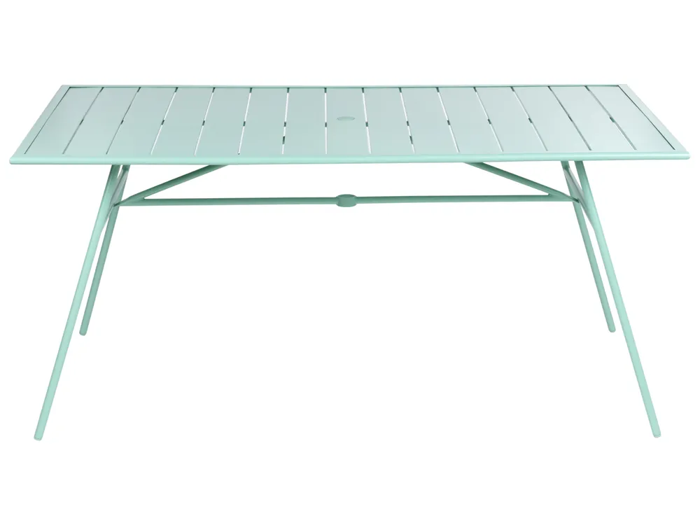 Gartenmöbel Set 6-Sitzer TERENZO Metall Mintgrün_1077700