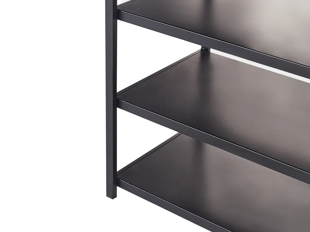 Outdoor-Küche mit Spüle AVETRANA Schwarz Metall_933485