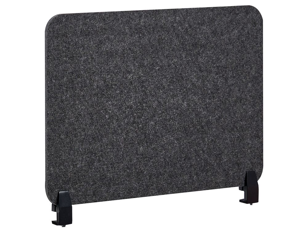 Cloison amovible de bureau SPLIT 72 x 50 cm Gris foncé