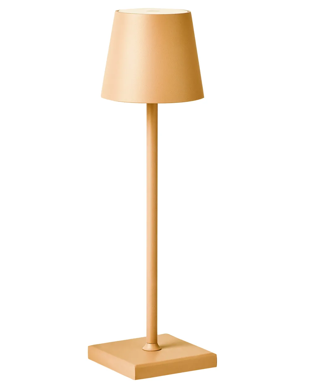 Kabellose LED Tischlampe BACEIRO Metall Orange_1061052