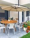 Ampelschirm 300 cm RAVENNA Hellbeige