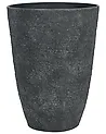 Blumenkübel CAMIA 43 cm Schwarz