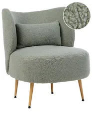 Sessel OTSBY II mit Kissen Bouclé Grün_942076