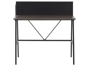 Schreibtisch HASTINGS 100 cm 52 cm Braun / Schwarz_772739