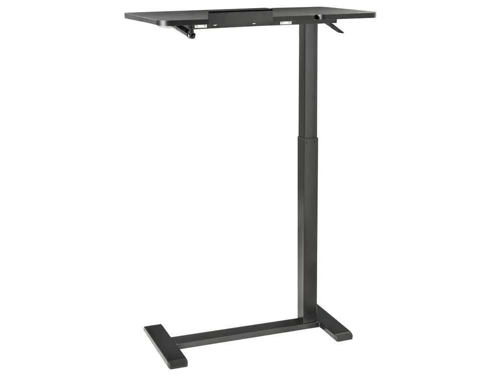 Laptoptisch manuell höhenverstellbar SCHOLA 70 cm 40 cm Schwarz_1015067