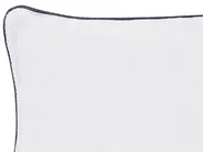 Kopfkissen PELISTER Hoch 40 x 80 cm Mikrofaser Weiß_870217