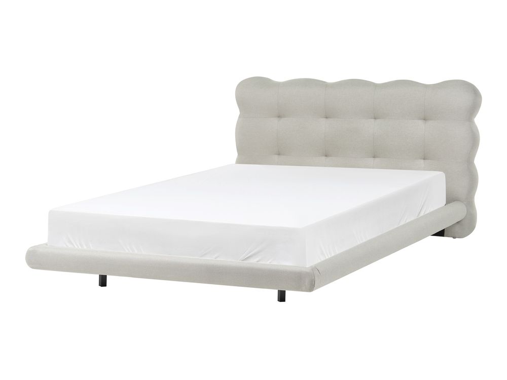 Bed Stof SOULISSE 120 x 200 cm Beige