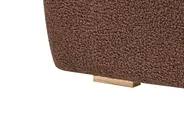 Modul Ecksofa NERBO Bouclé Braun linksseitig_1034426