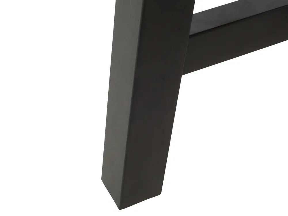 Garden Dining Table SCANIA 170 cm 80 cm Acacia Wood Black_705188