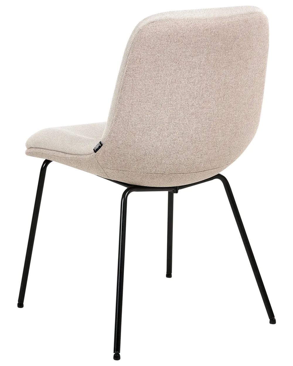 Set of 2 Dining Chairs LORIDA Fabric Beige_999003