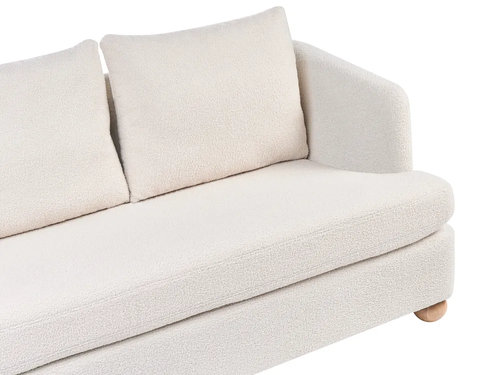 Living Room Set 6 Seater RATTVIK Boucle Off-White_1066748