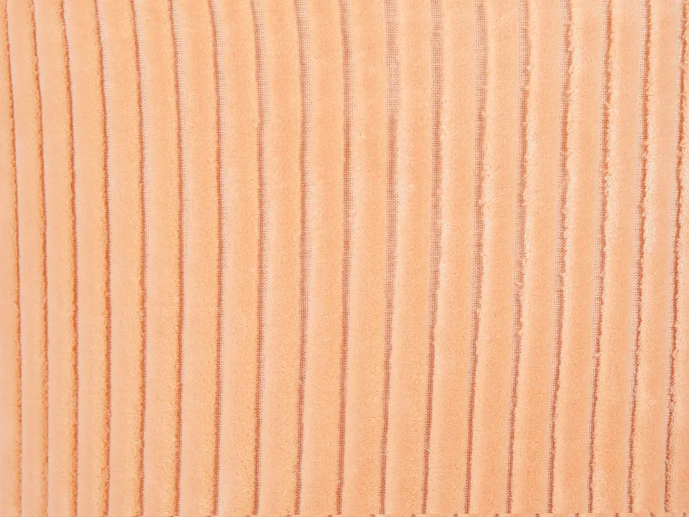 Pouf ZIKRIA Samtstoff Pfirsichrosa_950305