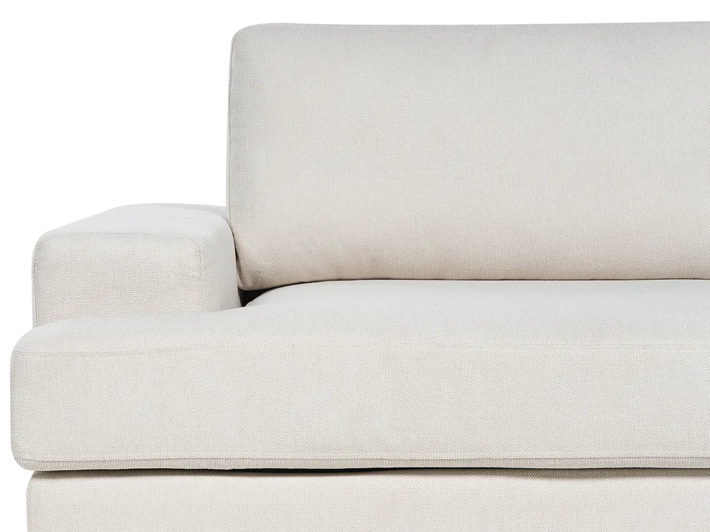 Sofa 3-Sitzer ALLA Stoff Hellbeige_893919