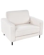 Armchair SAVALEN Boucle White_964468
