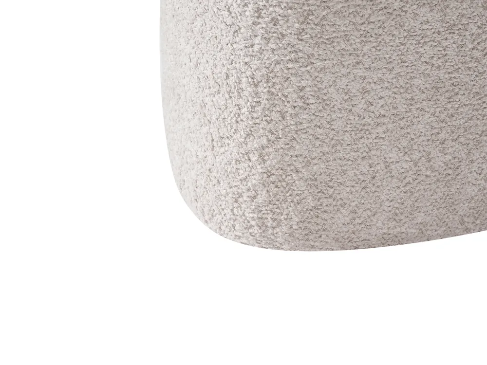 Pouf SCOTIA Chenillegewebe Beige_1003952