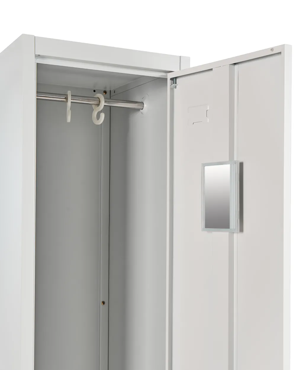 Double Door Storage Locker ATHLETE Metal Grey/ White_1011855