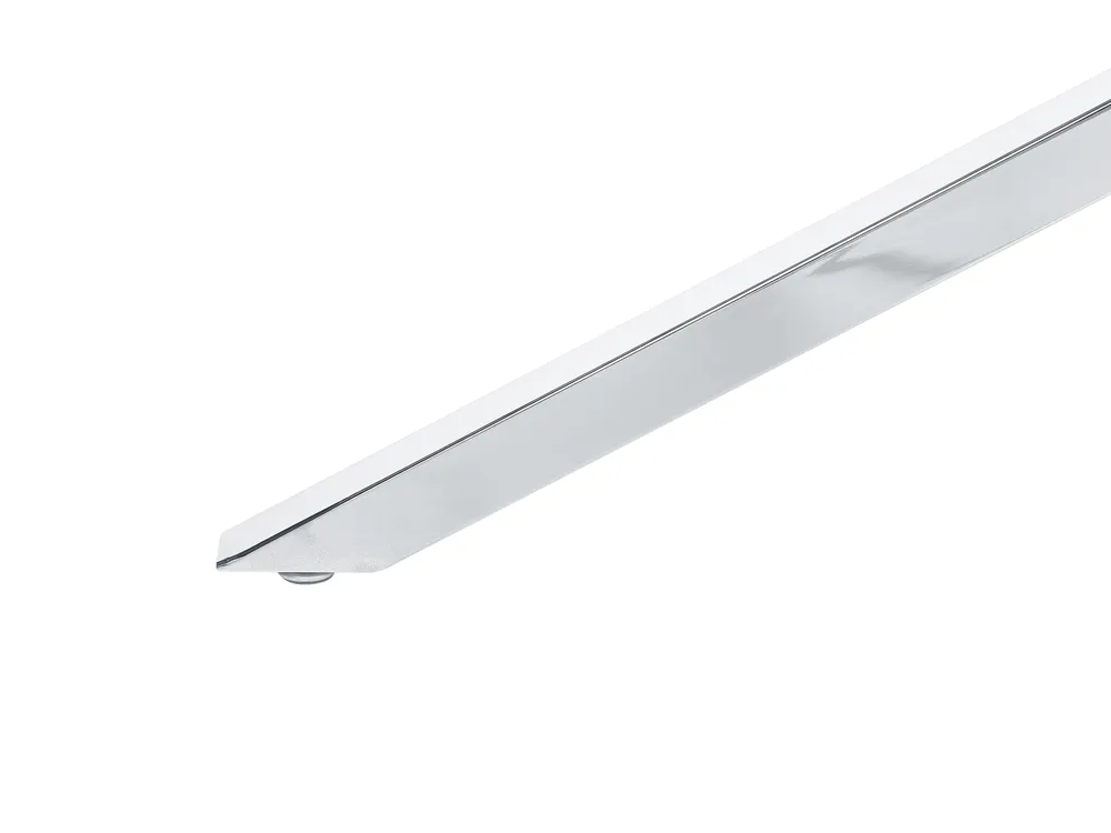 Esstisch CORA Silber 160 cm 90 cm Sicherheitsglas_875837
