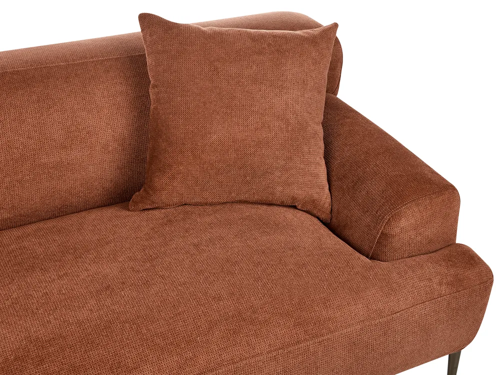 Sofa 3-Sitzer MATILA Stoff Goldbraun_951850