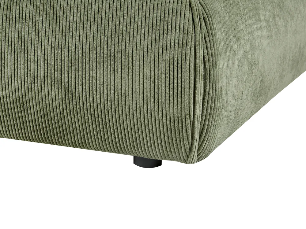 Waterbed Corduroy VINAY 180 x 200 cm (EU Super King) Olive Green_880801