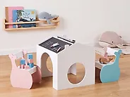 Kindertisch mit Stühlen WOOLI Bunt_1179121