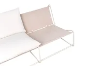Garden Sofa 2 Seater PICO Metal Light Beige_1012934